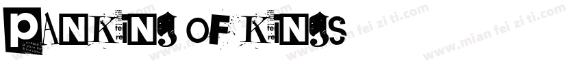 panking of kings字体转换